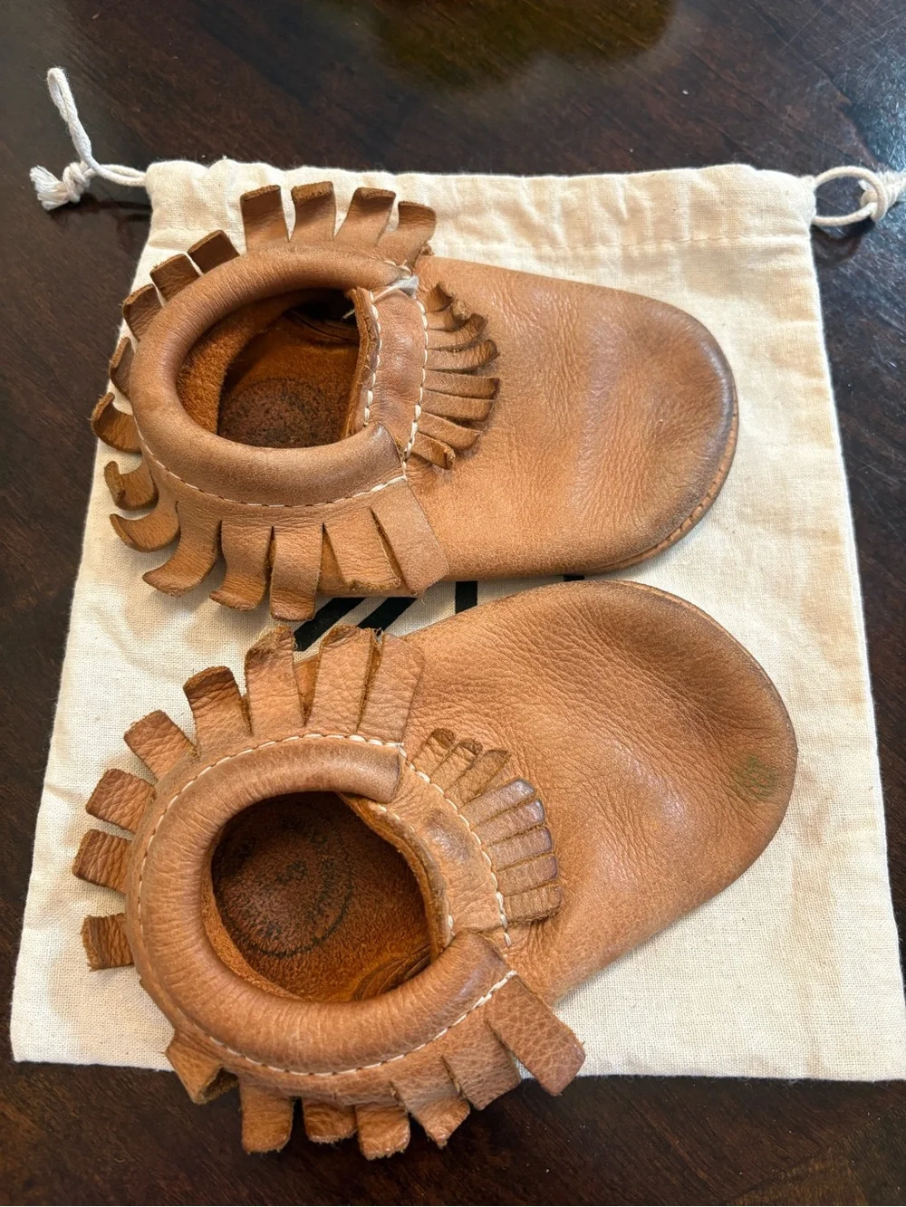 Freshly picked moccasins